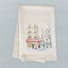 Christmas Present Paris - Cotton Tea Towel