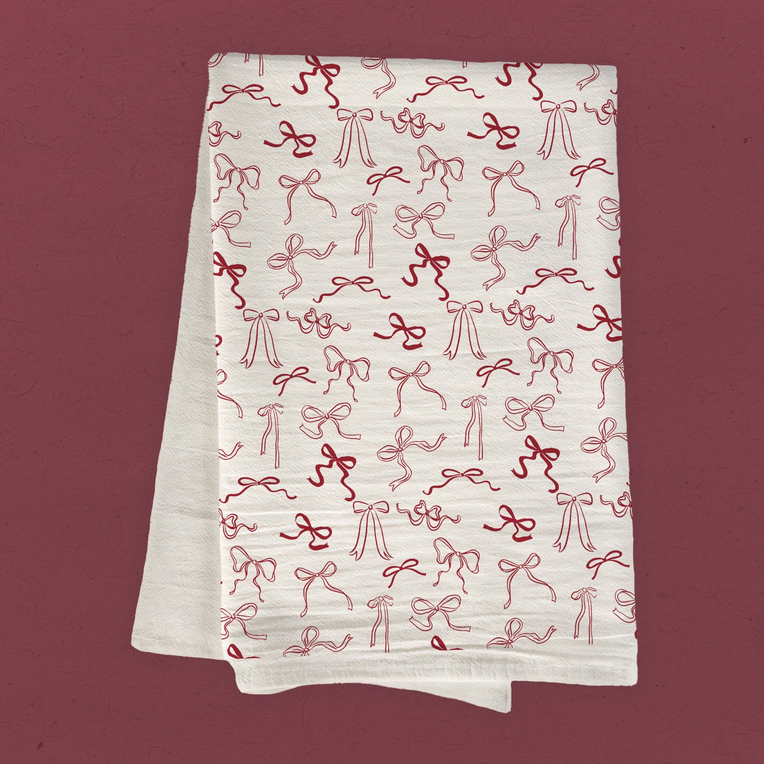 Bows - Cotton Tea Towel