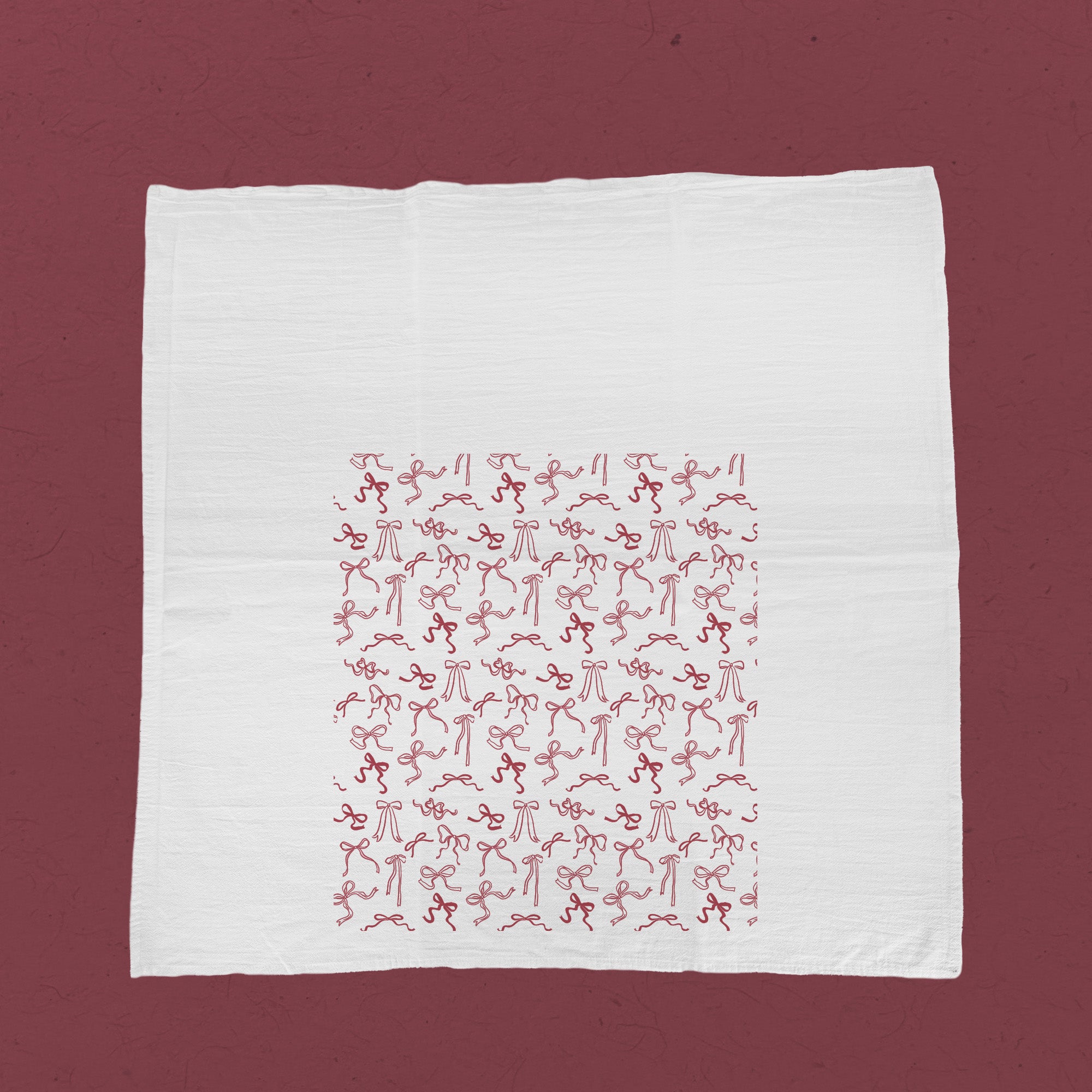 Bows - Cotton Tea Towel