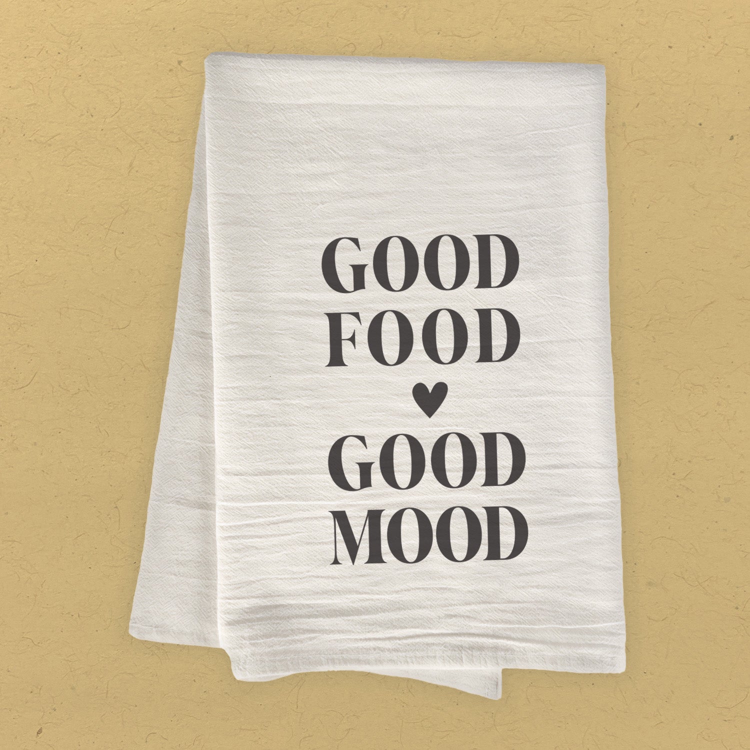 Good Food Good Mood - Cotton Tea Towel