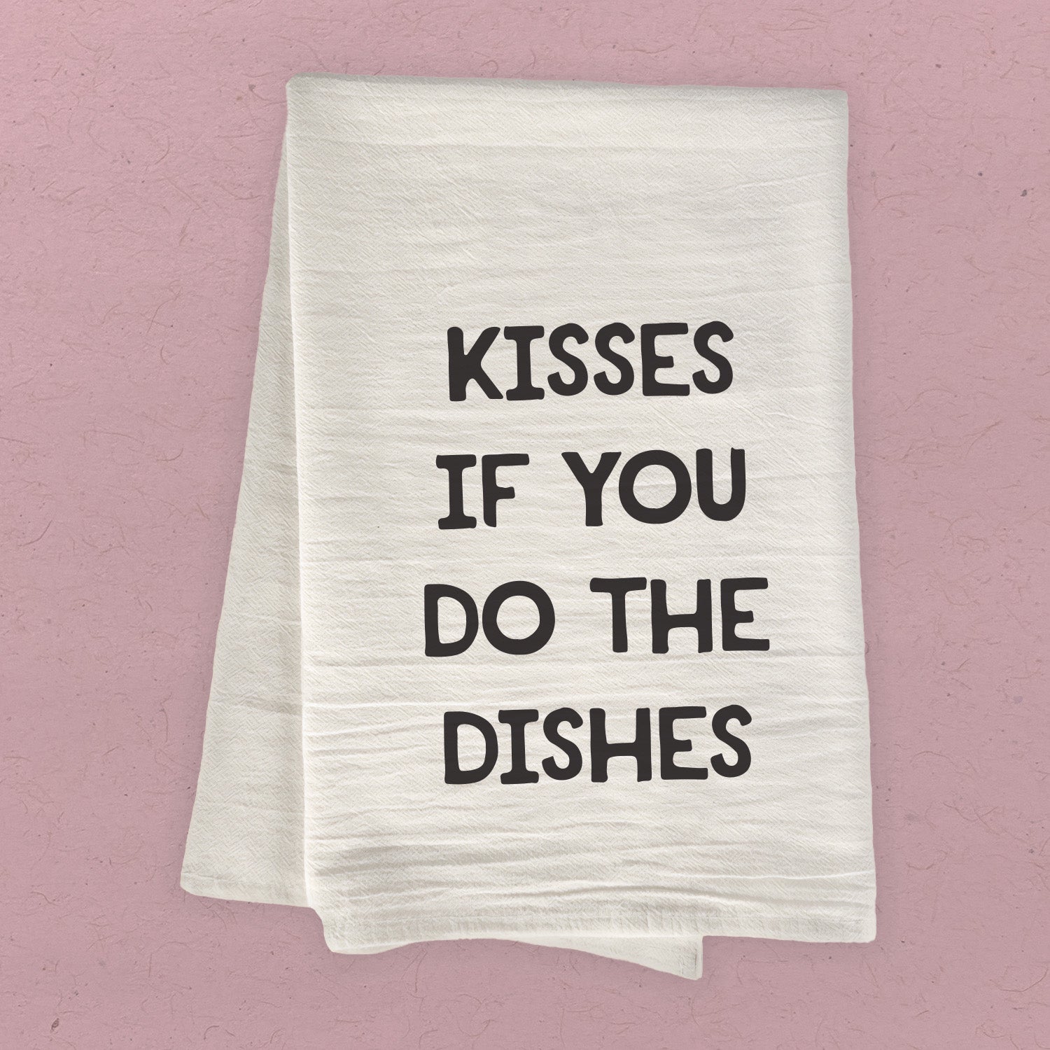Kisses Dishes - Cotton Tea Towel