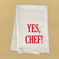 Yes Chef - Cotton Tea Towel