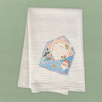 Dear Santa - Customizable Cotton Tea Towel