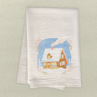 Hygge Cabin - Customizable Cotton Tea Towel