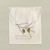 Olio D'oliva - Reusable Cotton  Cinch Bag