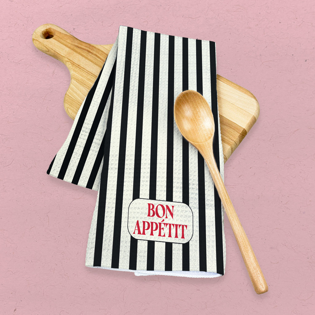 Bon Appetit Bistro - Waffle Weave Towel