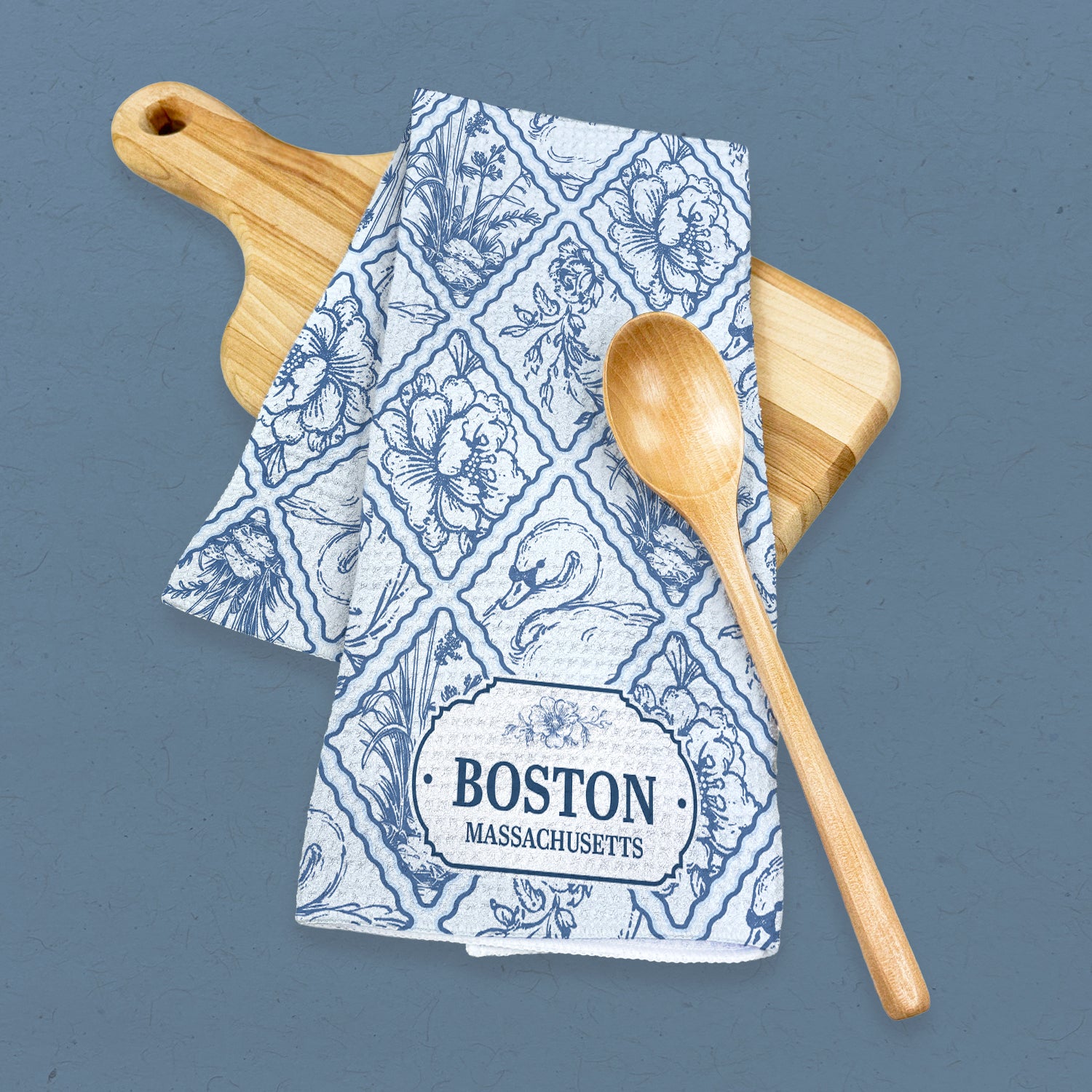 Swan Lake - Custom Waffle Weave Towel