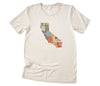 Abstract Painted State - Custom Short Sleeve T-Shirt