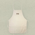 Bold Area Code and City - Custom Women's Apron