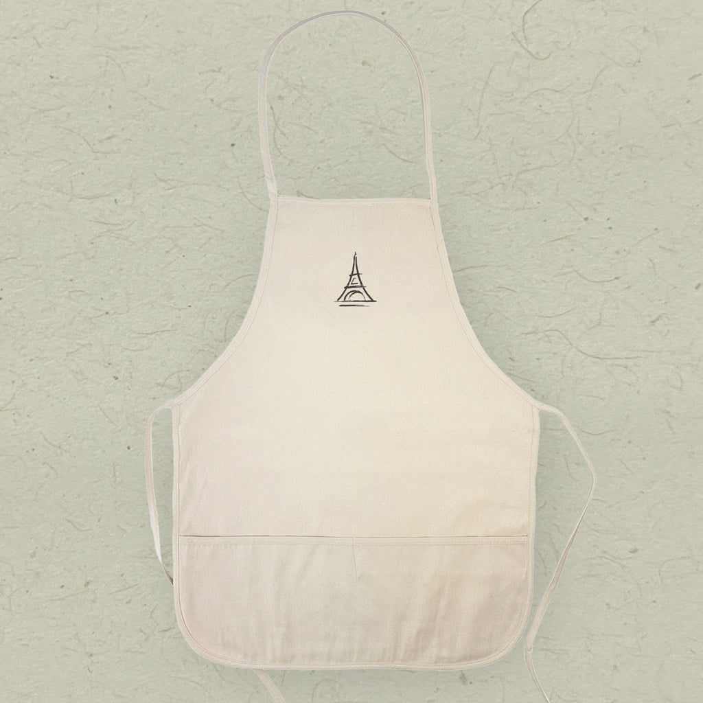 Simple Eiffel Tower - Women's Apron