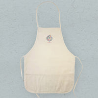 Painted Floral Ornament - Custom Women's Apron