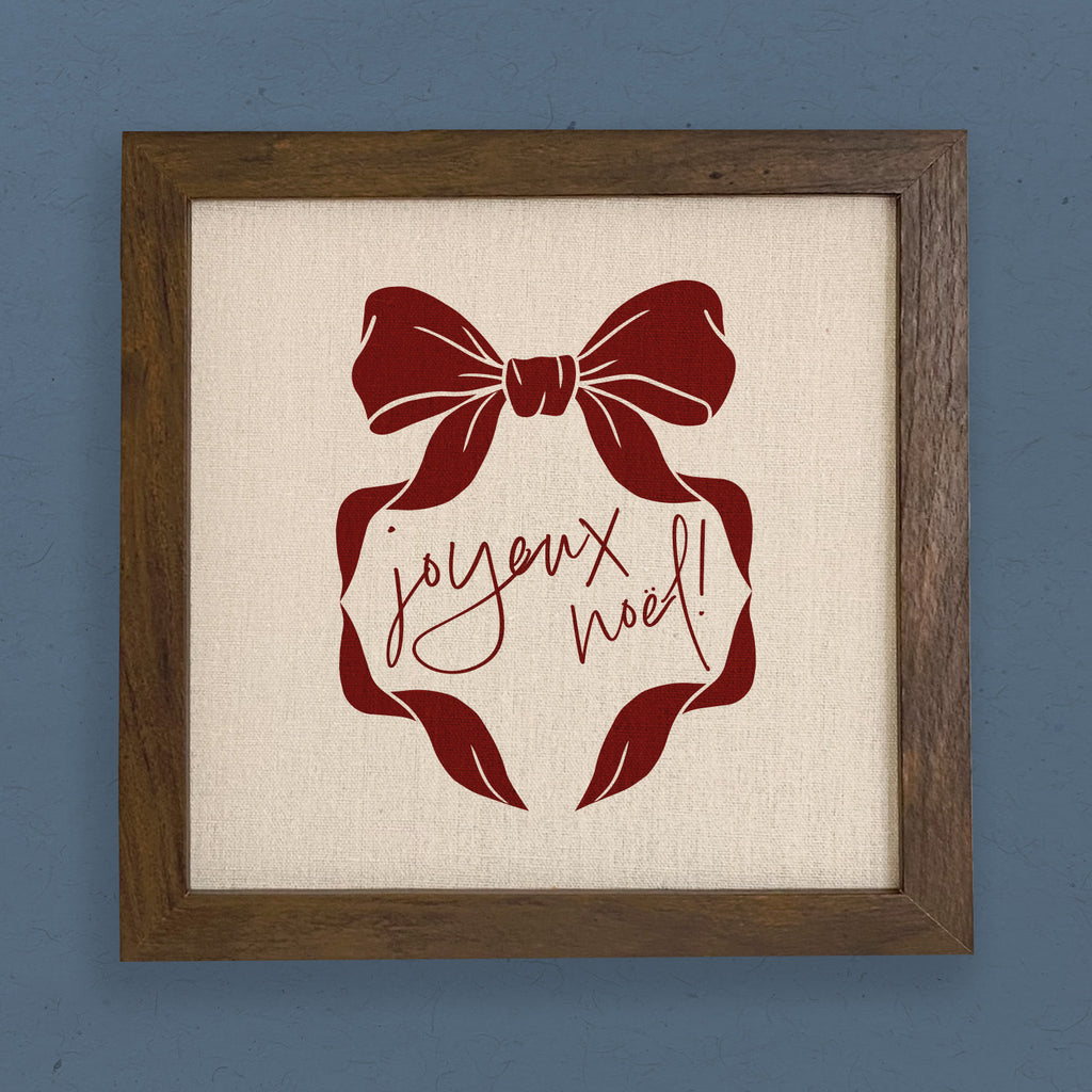 Joyeux Noel - Framed Sign