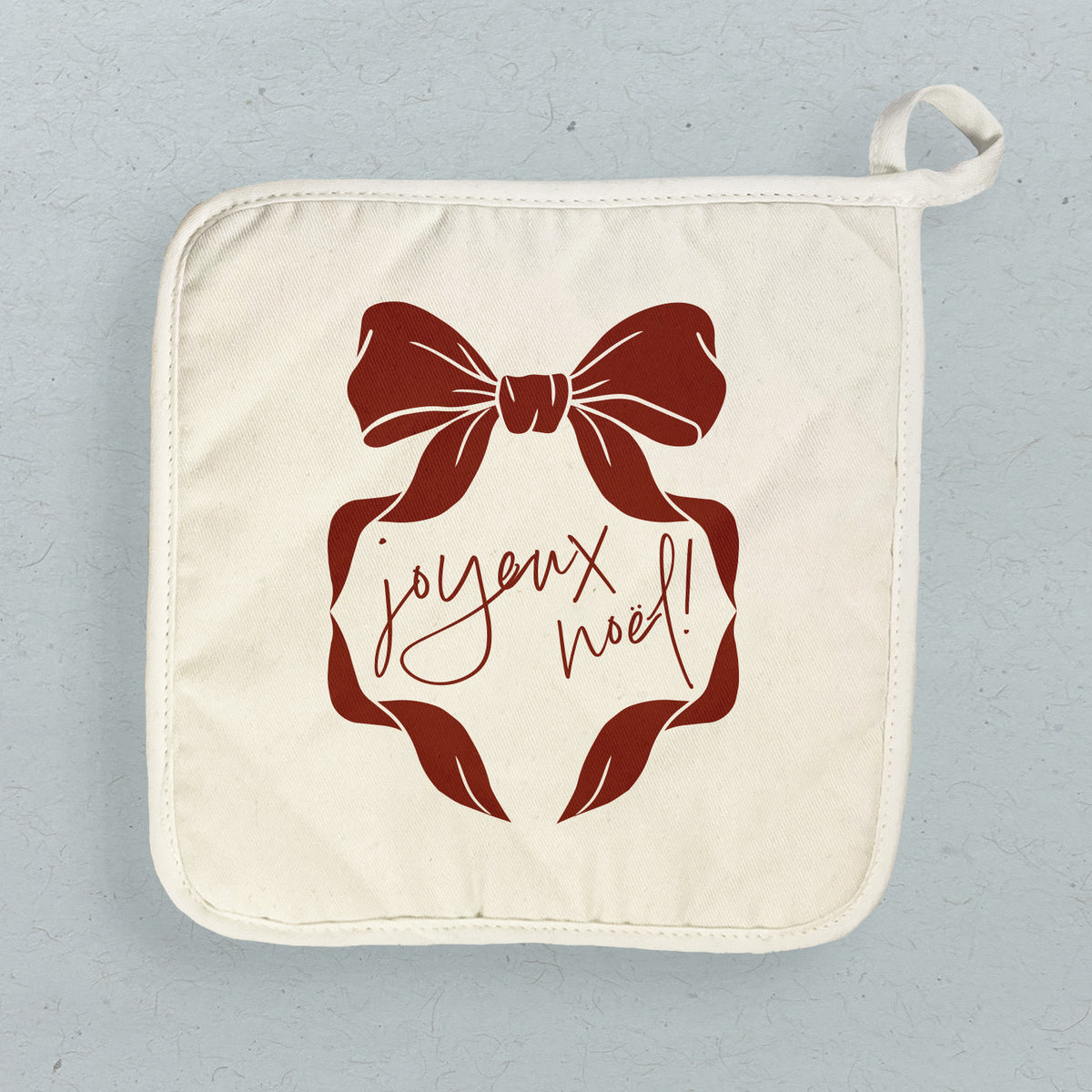 Joyeux Noel - Cotton Pot Holder