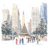 Big Apple Christmas - Cotton Tea Towel