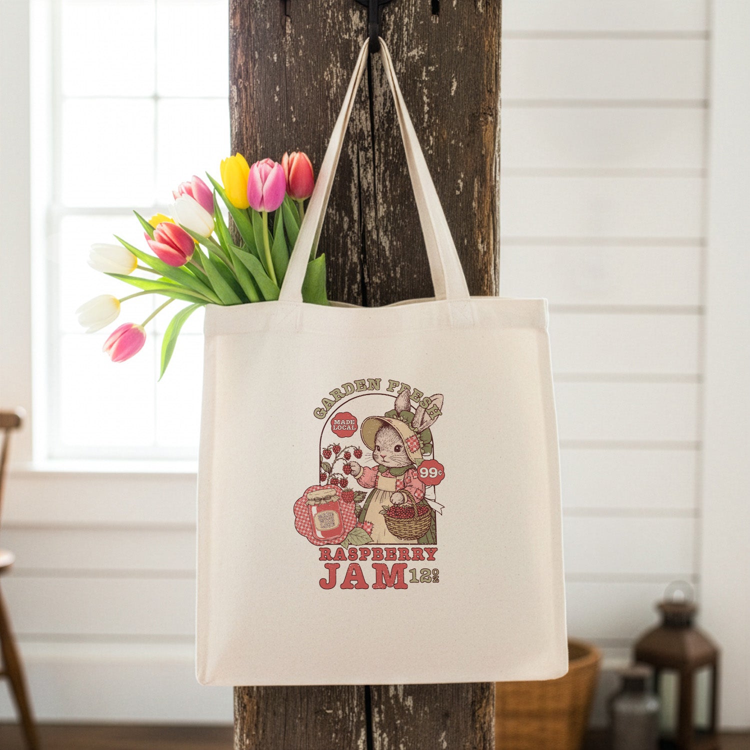 Garden Fresh Jam Poster - Canvas Tote Bag