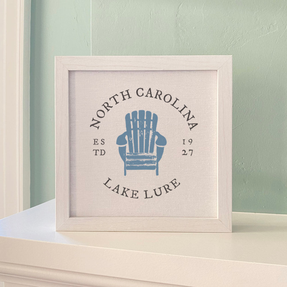 Adirondack - Custom Framed Sign