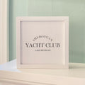 Yacht Club - Custom Framed Sign