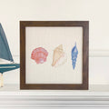 Shells of Glory - Patriotic Framed Sign
