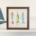 Watercolor Bait - Framed Sign