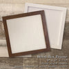 Coastal Wood Heart - Framed Sign