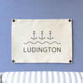 Three Anchors - Custom Canvas Wall Hanging