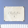Script City Anchor - Custom Canvas Wall Hanging
