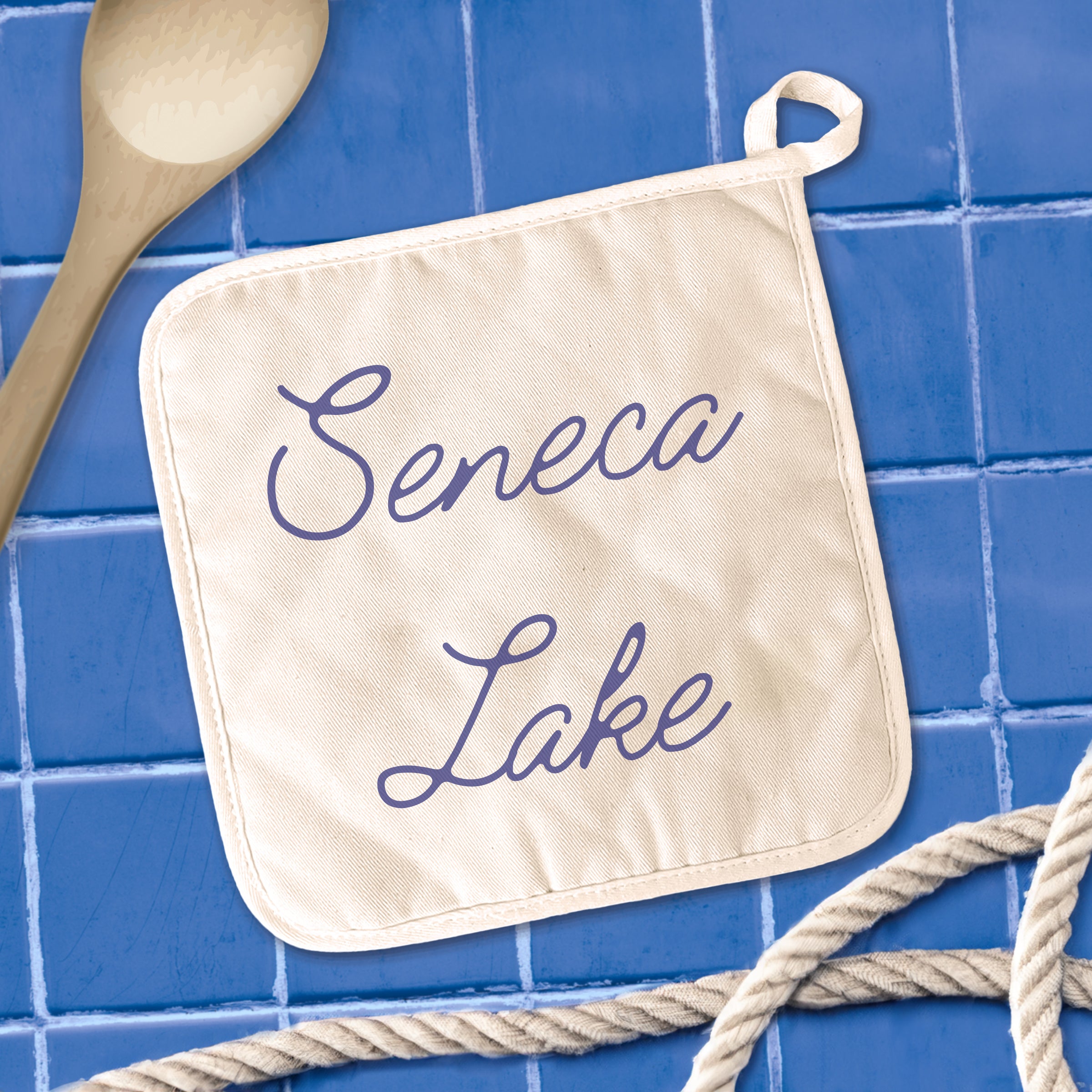 Script Lake - Custom Cotton Pot Holder