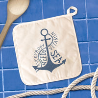 Everybody Needs Vitamin Sea - Cotton Pot Holder