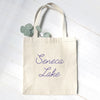 Script Lake Custom - Canvas Tote Bag