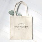 Yacht Club Custom - Canvas Tote Bag