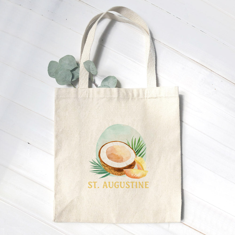 Coconut - Custom Canvas Tote Bag