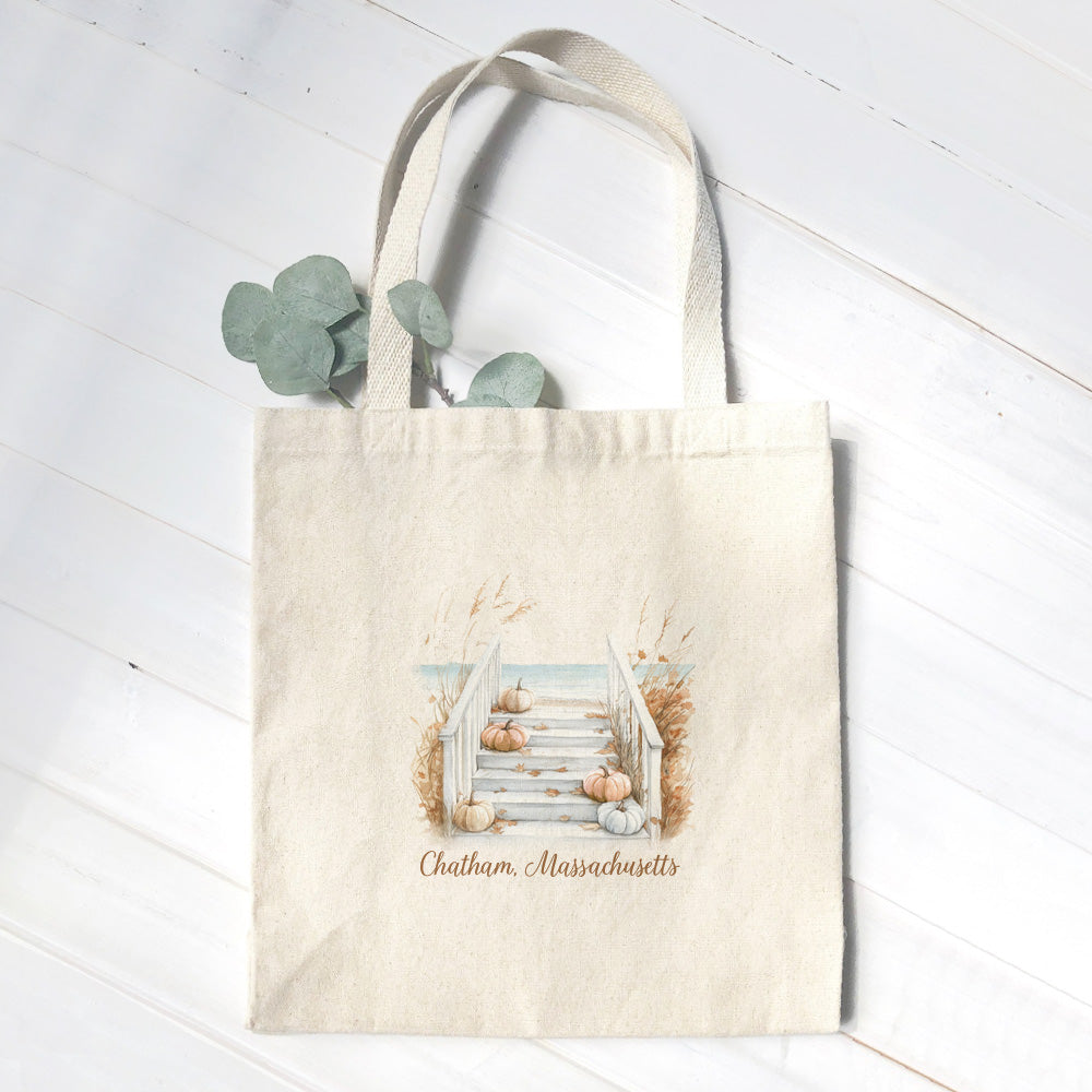 Autumn Tide - Custom Canvas Tote Bag