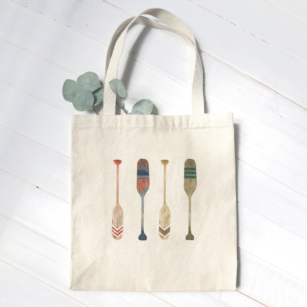 Paddles - Customizable Canvas Tote Bag