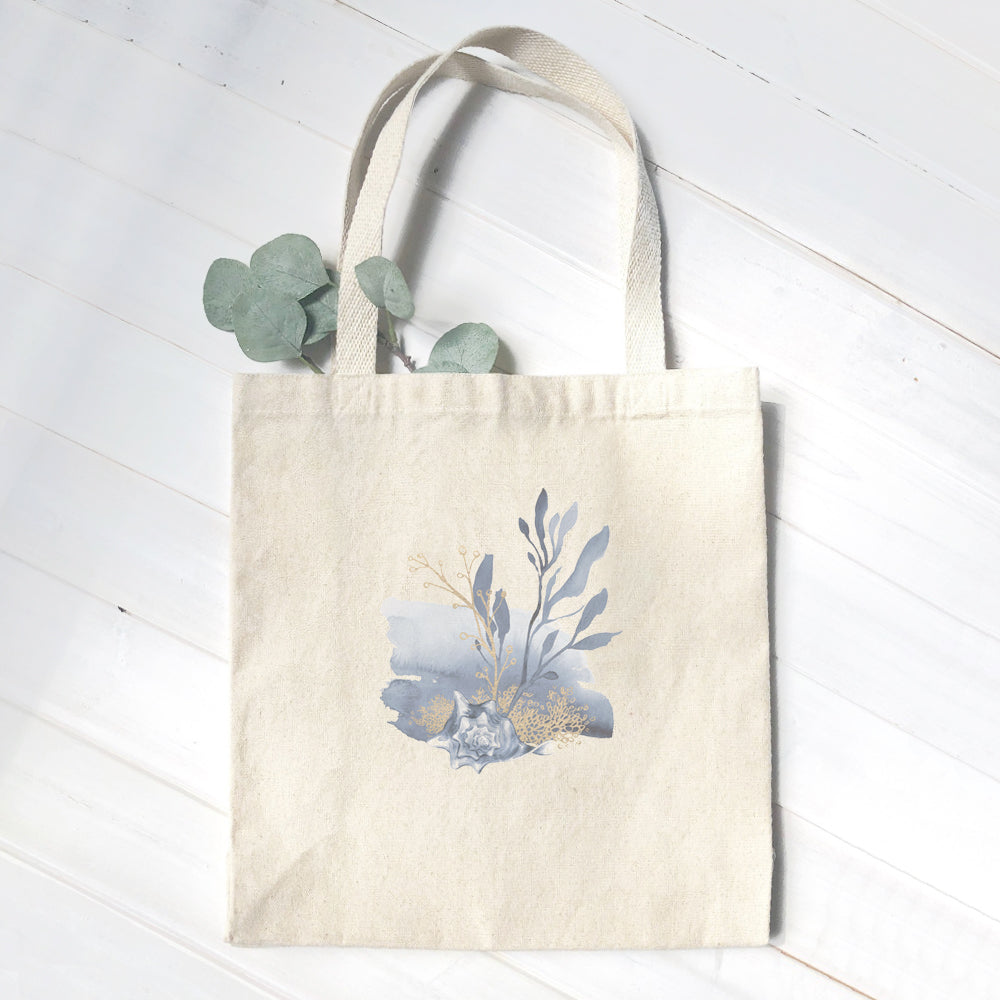 Queen Shell Splash - Canvas Tote Bag
