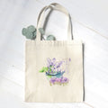 Watercolor Pond Scene (Boat) - Canvas Tote Bag