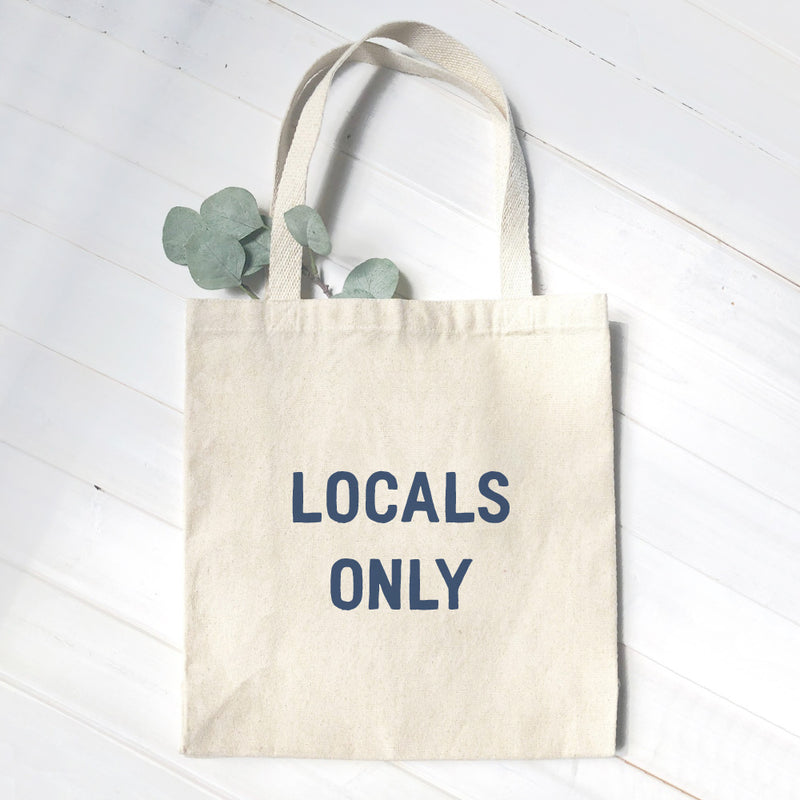 Locals Only - Canvas Tote Bag