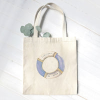 Welcome on Board Lifebuoy - Canvas Tote Bag