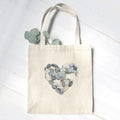 Pebble Heart - Valentine's Day Canvas Tote Bag