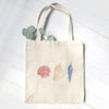 Shells of Glory - Patriotic Canvas Tote Bag