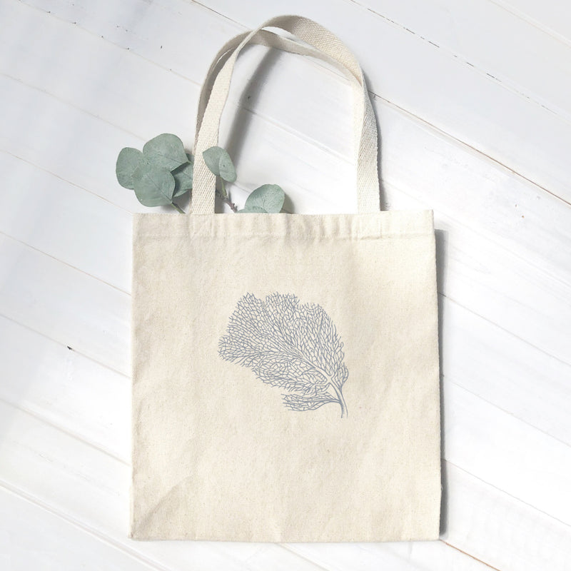 Grey Coral - Canvas Tote Bag