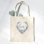 Love Ocean Wreath - Canvas Tote Bag