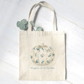 Crab Painted Fall Pumpkin - Custom Canvas Tote Bag