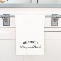 Welcome to Beach Custom - Cotton Tea Towel