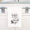 The Lake is Calling - Cotton Tea Towel