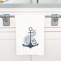 Everyone Needs Vitamin Sea - Cotton Tea Towel