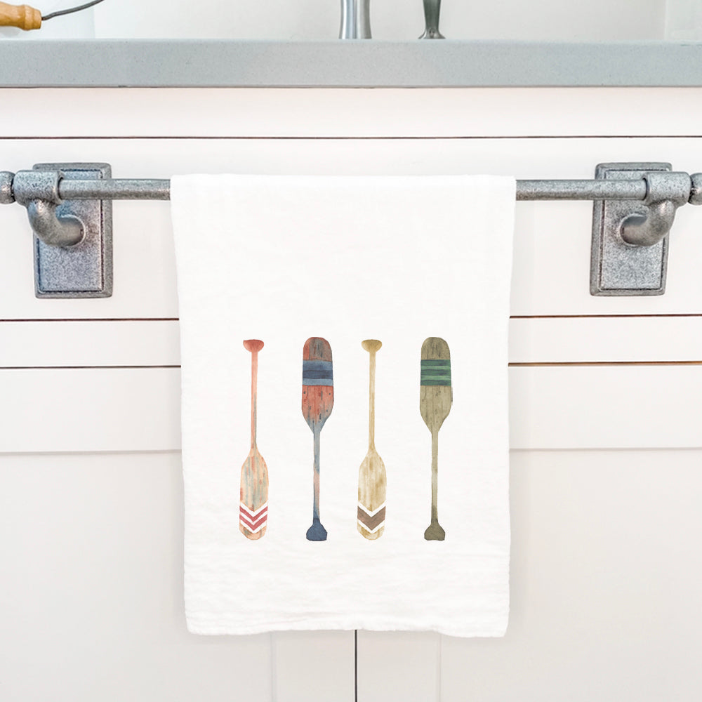 Paddles - Customizable Cotton Tea Towel