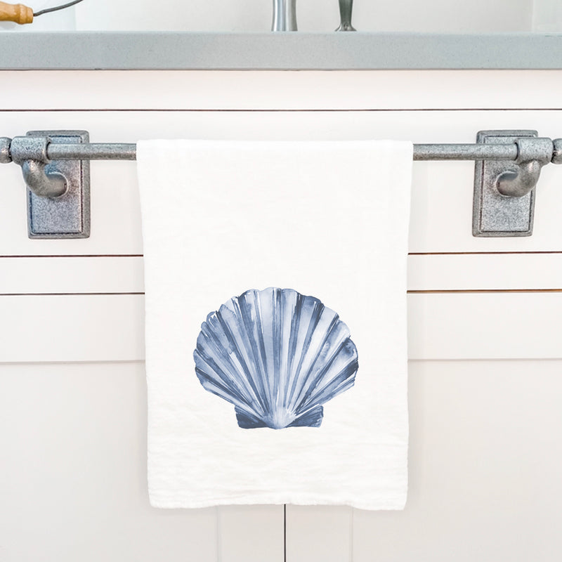 Blue Shell - Cotton Tea Towel