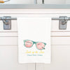 Soak Up The Sun - Custom Cotton Tea Towel