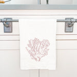 Red Coral - Cotton Tea Towel
