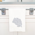 Grey Coral - Cotton Tea Towel